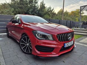 Mercedes Cla 250 4matic AMG soczysta czerwień