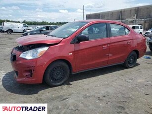 Mitsubishi Mirage 1.0 benzyna 2020r. (FREDERICKSBURG)