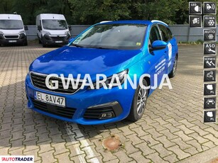 Peugeot 308 1.2 benzyna 130 KM 2020r. (Łódź)