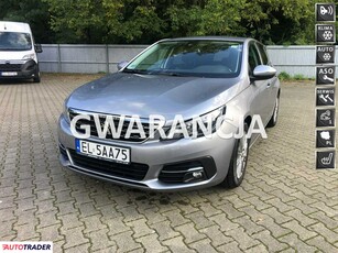 Peugeot 308 1.2 benzyna 130 KM 2020r. (Łódź)