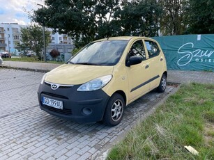 Samochód osobowy Hyundai i10 2010 r. 71000 km prz