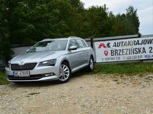 Skoda Superb III 190 koni, Bogate wyposażenie, 1wł, salon PL, FV 23% WE678VR