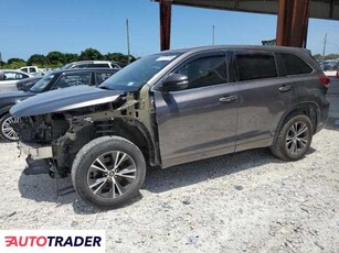 Toyota Highlander 2.0 benzyna 2018r. (HOMESTEAD)