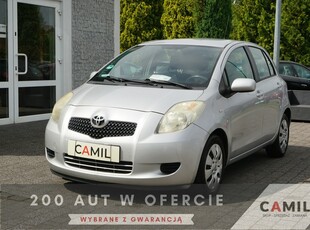 Toyota Yaris II 1.3 Benzyna 87KM, ekonomiczna, dynamiczna, zarejestrowana,