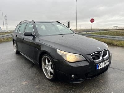 Bmw e61 525d 177km 2005 rok skóry manual