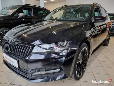 Škoda Superb 2.0 TDI 190KM Sportline DSG 4x4 2020 1WŁ Gwara…