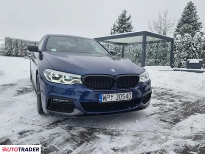 BMW 540 3.0 diesel 320 KM 2018r. (klwów)