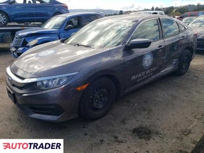 Honda Civic 2.0 benzyna 2018r. (SAN MARTIN)