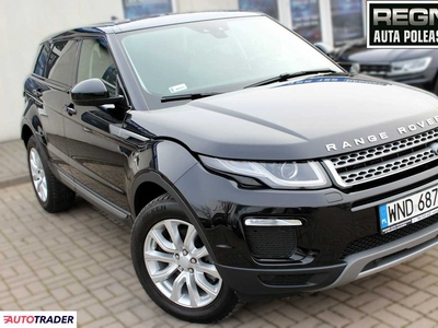 Land Rover Range Rover Evoque 2.0 diesel 150 KM 2018r. (Sokołów)