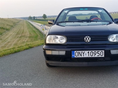 Używane Volkswagen Golf III (1991-1998) Cabrio, zadbany, pierwszy właściciel