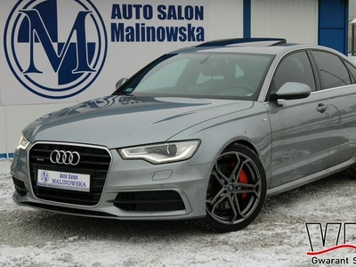 Audi A6 S-Line 3.0 T 310KM Navi Kamera Skóra+Pamięć+El 2xPDC Klimatronik Alu