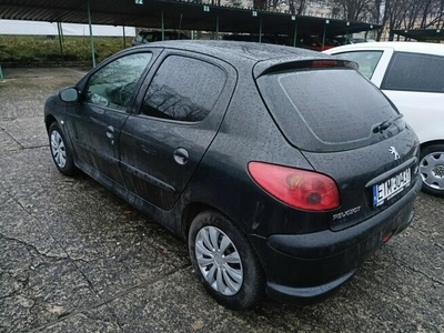 Peugeot 206 z Niemiec, po opłatach, zarejestrowany