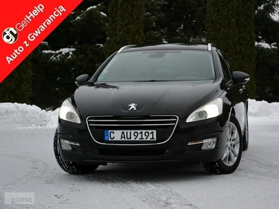 Peugeot 508 I Automat Ledy Duża Navi Xenon pół-skóry *2xParkt Panorama Head UP