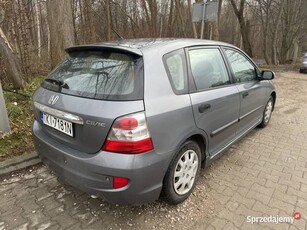 Honda Civic VII 2005r 1.4 Benzyna+GAZ Sekwencyjny Klimatyzacja Polecam