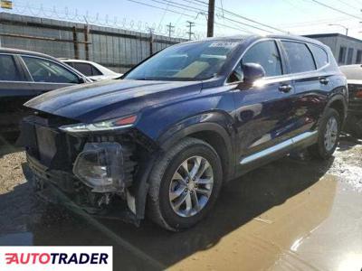 Hyundai Santa Fe 2.0 benzyna 2019r. (LOS ANGELES)