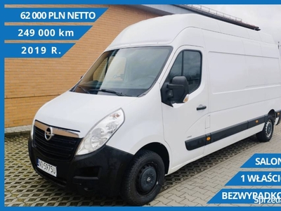 OPEL MOVANO 2.3 CDTI 170KM L3H3 BLASZAK FV23% Salon PL ASO