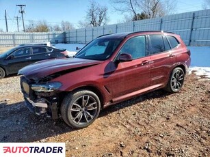 BMW X3 2.0 benzyna 2024r. (OKLAHOMA CITY)