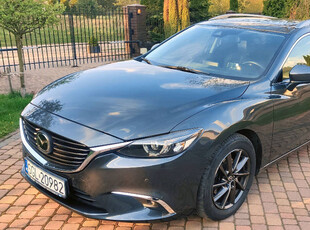 Mazda 6 2.2D Full opcja 2018 102 000 km Radar Skóra Bose Led Webasto