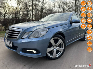 Mercedes E 250 CDI 204 KM ALU 18'' Avantgarde 7 Osób Navi Xenon Skóra Hak …