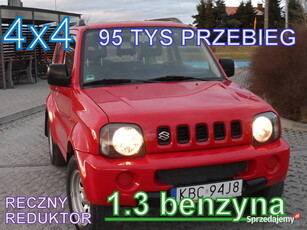 SUZUKI Jimny 1.3_80KM__ 4x4__ Przebieg 95 tyś - Piękny -Stan 2004/2005rok