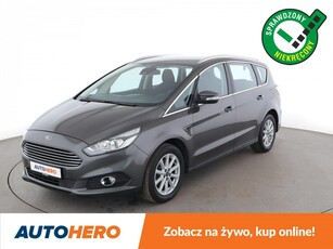 Ford S-MAX 1.5 EcoBoost Titanium Navi Virtual Tempomat Grzane Fotele Szyba PDC