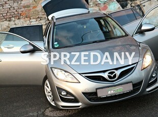 Mazda 6 II 2,0 Sport-Line-RVM-Skóra-Grzane Fotele-Lampy LED