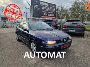 SEAT Leon I 1.6 Benzyna 105 KM, Automatyczna Skrzynia Biegów, 2 Klucze, El szyby