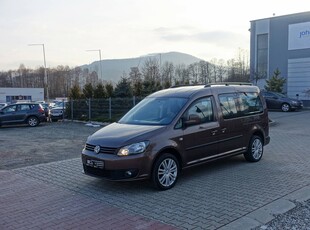 Volkswagen Caddy III 1.6TDI 102KM DSG LIFT MAXI DŁUGI LIFE 7OSOBOWY BEZWYPADKOWY