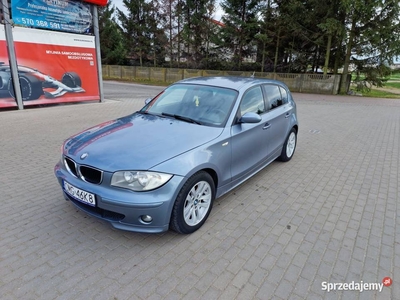 Bmw Serii1 2.0D 122km.Zadbana prywatna 2006r.