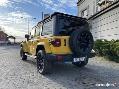 Jeep Wrangler Sahara 4XE jak nowy hybryda plug-in