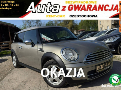 Mini Clubman 1.6D 109PS OPŁACONY Bezwypadkowy Klimatronik*Serwis*GWARANCJA…