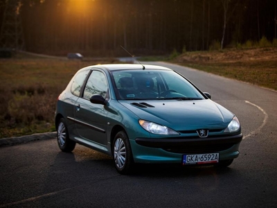 Peugeot 206 niski przebieg, zadbany, gaz na gwarancji