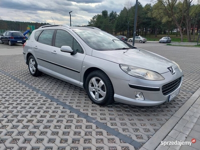 Peugeot 407 SW 2.0 HDI Kombi Panoramiczny dach 2007r