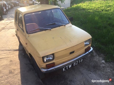 Polski Fiat 126p 600 1982r
