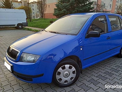 Skoda Fabia 1.4 MPI Benzyna- prezb 158 tys.km- ŁADNA