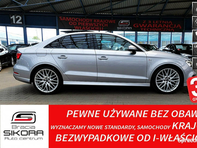 Audi A3 S-Line/SPORT Panorama AUTOMAT 3LATA Gwarancja I-wł Kraj Bezwypad F…