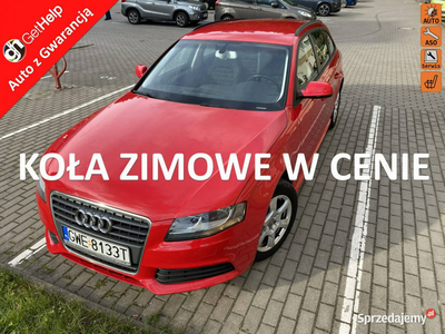 Audi A4 143KM ,podgrz. fotele, hak,2 kpl. kól, światła dzienne,ESP,klimatr…