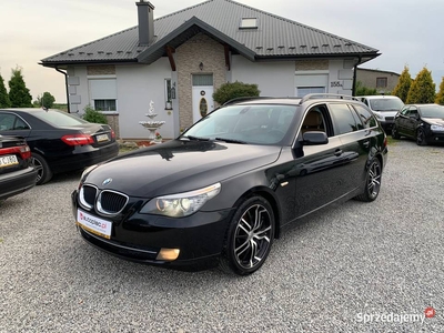 BMW E61 LCI 2.0D 177KM / Automat / Panorama / Skóra / Xenon / Opłacona