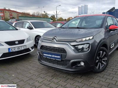 Citroen C3 1.2 benzyna 110 KM 2023r. (Kraków, Nowy Targ)