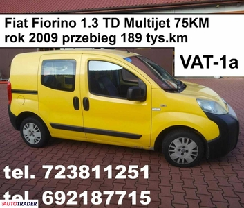 Fiat Fiorino 1.3 diesel 75 KM 2009r.