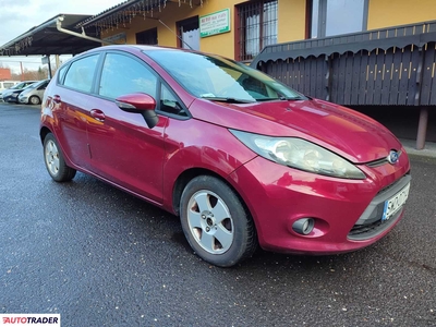 Ford Fiesta 1.6 diesel 75 KM 2009r. (Wodzisław Śląski)