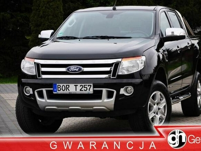 Ford Ranger 2,2 D 150KM Limited 4x4 112Tyś. Przebieg Skóry Kamera Navi Serwis z DE