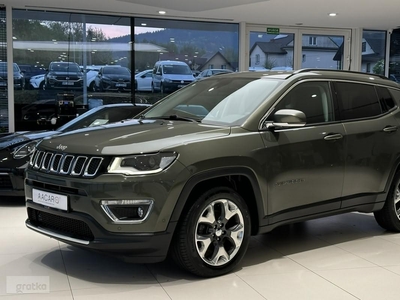 Jeep Compass II Limited, 1-wł, FV23%, Gwarnacja, DOSTAWA W CENIE