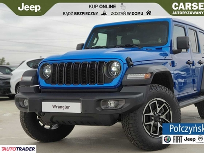 Jeep Wrangler 2.0 benzyna 272 KM 2023r. (Warszawa)