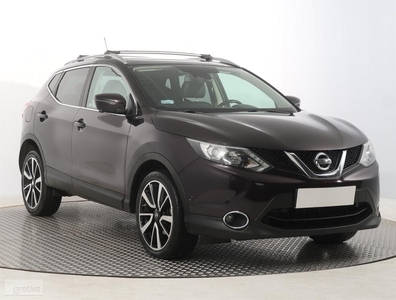 Nissan Qashqai II , Salon Polska, Serwis ASO, Skóra, Navi, Klimatronic,