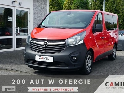 Opel Vivaro II 1,6CDTi 125KM, Pełnosprawny, Zarejestrowany, Ubezpieczony