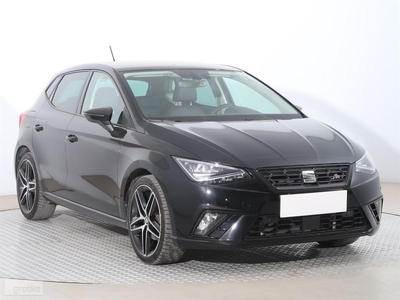 SEAT Ibiza V , Salon Polska, Skóra, Navi, Klimatronic, Tempomat,