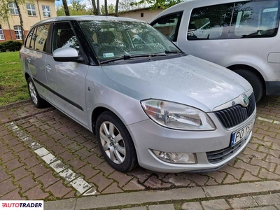 Skoda Fabia 1.2 benzyna 105 KM 2010r. (Komorniki)