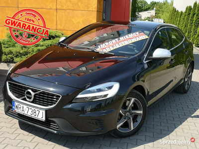 Volvo V40 2.0D D3, R-design, 172tyś km, Full Ledy, Półskóra, Stan BDB II (…