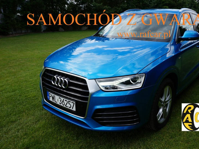 Audi Q3 S-Line jeden właściciel. Gwarancja (2014-2018)